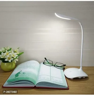 Study lamp Rechargeable Led Touch On Off Switch Student Study Reading Dimmer Led Table Lamps White Desk Light Lamp White