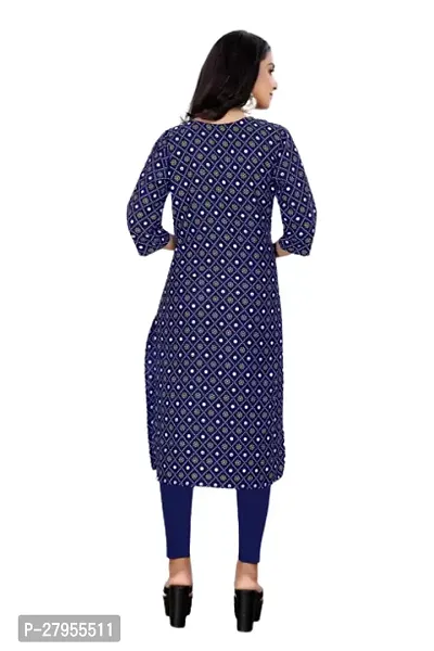 Elegant Crepe Printed Straight Kurta For Women- Pack Of 2-thumb4