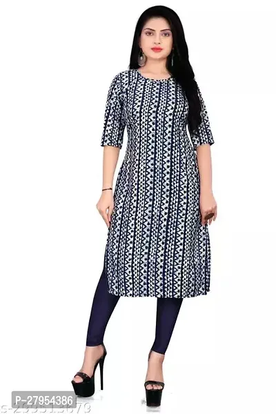 Fancy Crepe Kurtas For Women-thumb0