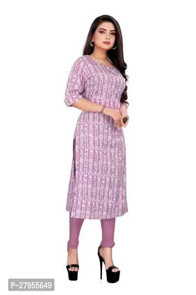 Elegant Crepe Printed Straight Kurta For Women- Pack Of 2-thumb3