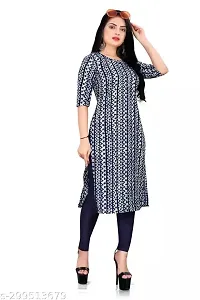 Fancy Crepe Kurtas For Women-thumb2