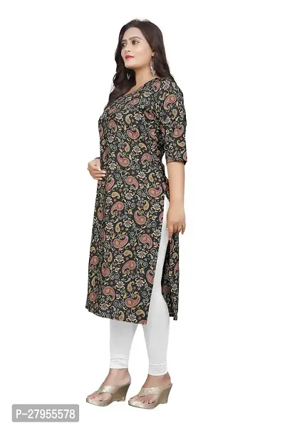 Elegant Crepe Printed Straight Kurta For Women- Pack Of 2-thumb3