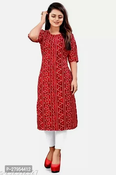 Fancy Crepe Kurtas For Women-thumb0