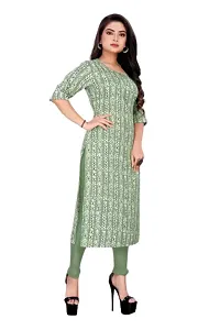 Elegant Crepe Printed Straight Kurta For Women- Pack Of 2-thumb3