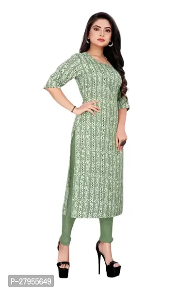 Elegant Crepe Printed Straight Kurta For Women- Pack Of 2-thumb4