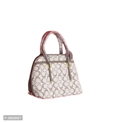 Elegant Leather Pink Purse Shoulder Handbag For Women-thumb0