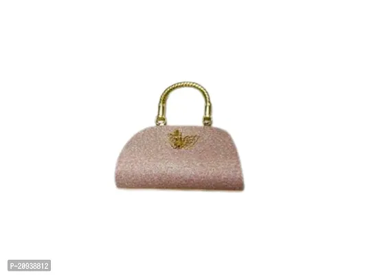 Elegant Leather Brown Purse Shoulder Handbag For Women