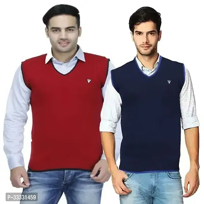 Stylish and Comfortable Woolen Sweater for Men Pack of 2-thumb0