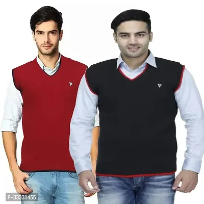 Stylish and Comfortable Woolen Sweater for Men Pack of 2-thumb0