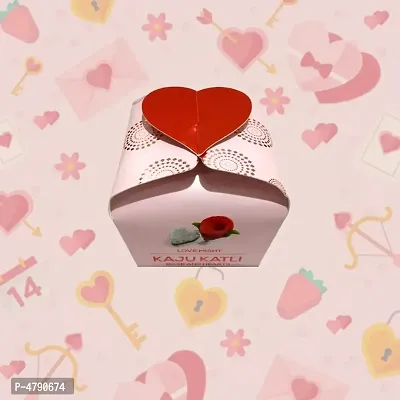 Valentine Day Special ( Kaju Katli ) ( Pack Of 4 Box)-thumb4