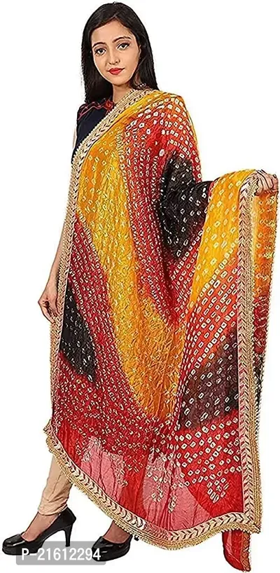 Beautiful  Silk Blend Dupattas For Women-thumb3