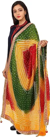 Beautiful  Silk Blend Dupattas For Women-thumb1