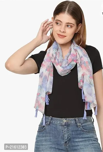 Beautiful  Chiffon Scarf For Women-thumb3