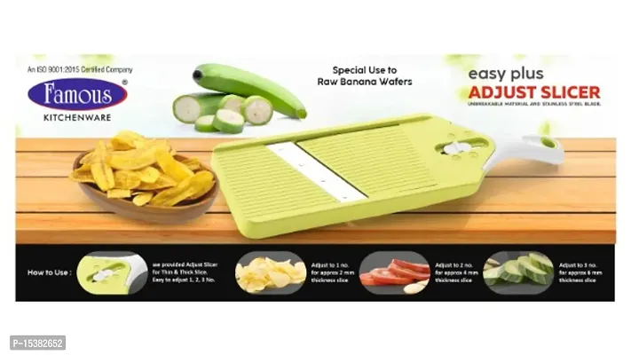 2857 Adjustable Multipurpose Potato / Onion Slicer and Grater