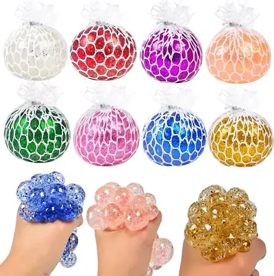 Stylish Multicoloured Parshvgroups Squishy Slime Ball For Kids