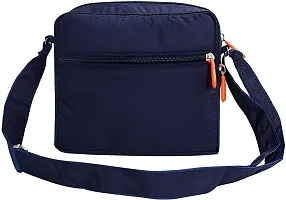 Avila Nylon Stylish Small Padded Sling Cross Body Travel Messenger Bag with Multi-Pocket Zip Closure and Adjustable Straps For Men Women-thumb2