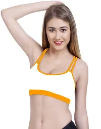 Stylish Multicoloured Cotton Solid Bras For Women Pack Of 2-thumb2