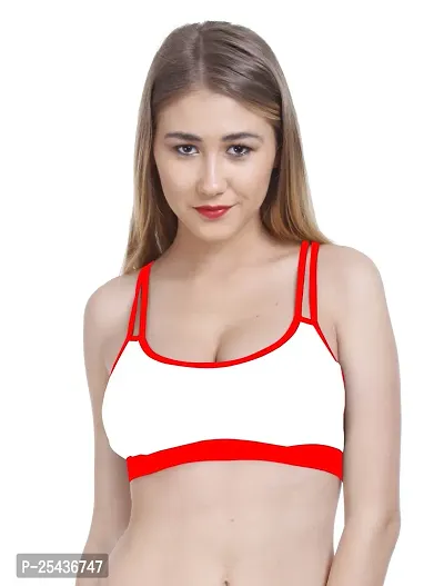 Stylish Cotton Red Bra And Panty Set For Women-thumb5