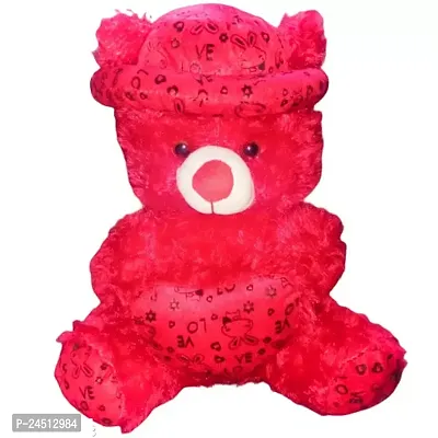 Stylish Red Love Very Soft Lovable Huggable Teddy Bear For Kids