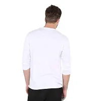 Tanya Fashion House Fashionable Men's Printed Full Sleeve Stylish Casual T-Shirt (B, XL) White-thumb1