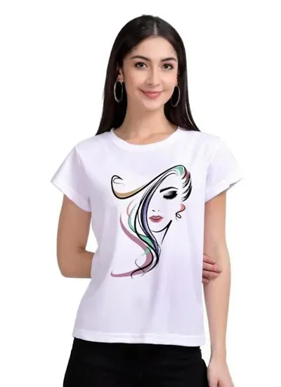 Stylish Women Cambric T-Shirt