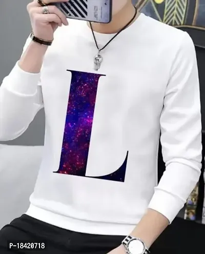 Trendy Men Cotton Blend Round Neck full Sleeves T-Shirt