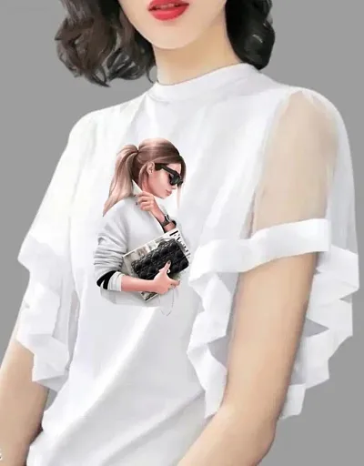 Trendy Round Neck T-Shirts