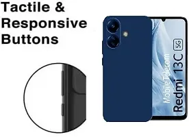 S Hardline Soft Silicon Flexible Case for Realme C51 Microfiber Cloth Cushion  Buffed corners to protect from shocks and dents-thumb3