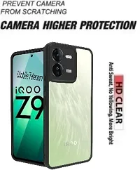 S Hardline Shock Proof Clear Protective Ipaky Back Cover for IQOO Z9 5G Durable And Protective-thumb2