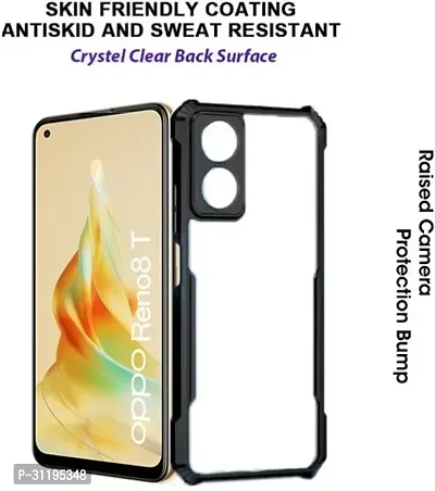 S  Hardline Shock Proof Clear Protective Ipaky Back Cover for Oppo Reno 8T 5G Buffed corners to protect from shocks and dents-thumb4