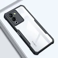 S Hardline Shock Proof Clear Protective Ipaky Back Cover for Infinix Note 12 Turbo Raised edges lift the screen and camera lens-thumb1