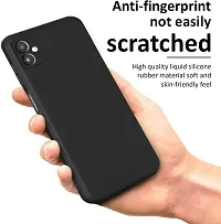 S Hardline Soft Silicon Flexible Case for Poco C55 Microfiber Cloth Cushion  Flexible shock absorbing TPU body-thumb4