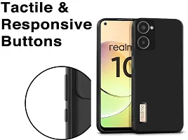 S Hardline Soft Silicon Flexible Case for Realme 10 4G Microfiber Cloth Cushion  Buffed corners to protect from shocks and dents-thumb2