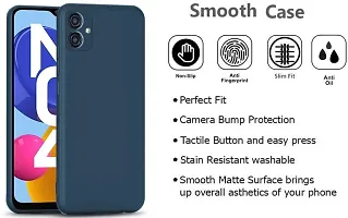 S Hardline Soft Silicon Flexible Case for Samsung Galaxy M04 Microfiber Cloth Cushion  camera Protection from shocks and scratches.-thumb4