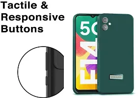 S Hardline Soft Silicon Flexible Case for Samsung Galaxy F14  5G Microfiber Cloth  camera Protection-thumb2