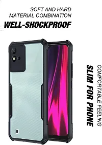 S Hardline Shock Proof Clear Protective Ipaky Back Cover for Realme Narzo 50i-thumb1