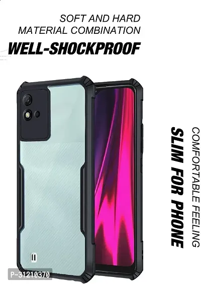 S Hardline Shock Proof Clear Protective Ipaky Back Cover for Realme Narzo 50i-thumb2