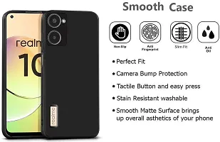 S Hardline Soft Silicon Flexible Case for Realme 10 4G Microfiber Cloth Cushion  Buffed corners to protect from shocks and dents-thumb4