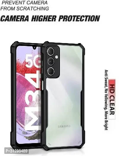 S Hardline Shock Proof Clear Protective Ipaky Back Cover for Samsung Galaxy M34 5G Durable And Protective-thumb4