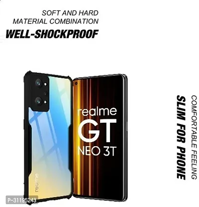 S  Hardline Shock Proof Clear Protective Ipaky Back Cover for Realme GT Neo 3T-thumb4