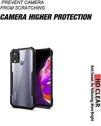 S Hardline Shock Proof Clear Protective Ipaky Back Cover for Infinix Hot 10s Soft Bumper Anti Scratch-thumb2