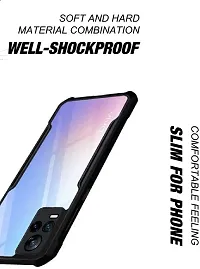 S Hardline Shock Proof Clear Protective Ipaky Back Cover for Vivo Y73 camera Protection from shocks and scratches.-thumb1