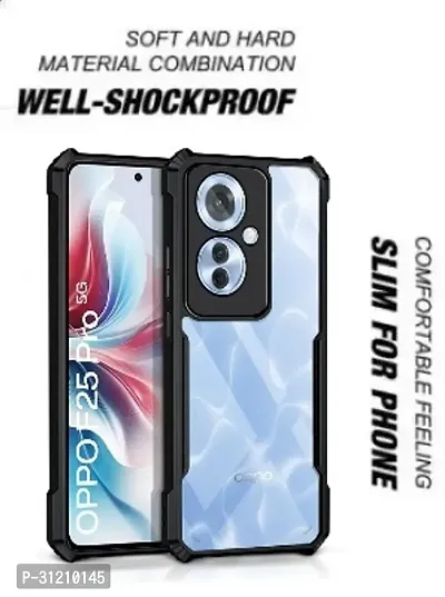 S Hardline Shock Proof Clear Protective Ipaky Back Cover for Oppo F25 Pro 5G Premium Boom TPU Transparent case-thumb4