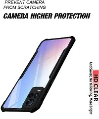 S Hardline Shock Proof Clear Protective Ipaky Back Cover for Vivo Y73 camera Protection from shocks and scratches.-thumb2