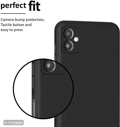 S Hardline Soft Silicon Flexible Case for Realme C51 Microfiber Cloth Cushion  camera Protection from shocks and scratches.-thumb3