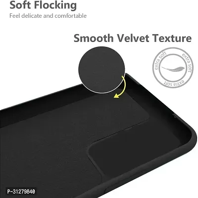 S BlueHardline Soft Silicon Flexible Case for Samsung Galaxy M04 Microfiber Cloth Cushion  camera Protection from shocks and scratches.-thumb2