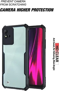 S Hardline Shock Proof Clear Protective Ipaky Back Cover for Realme Narzo 50i-thumb2