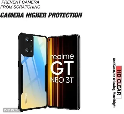 S  Hardline Shock Proof Clear Protective Ipaky Back Cover for Realme GT Neo 3T-thumb3