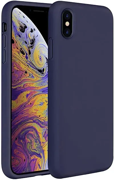 YellowCult Ultra-Smooth & Shockproof Liquid Silicon Back Cover Case for Apple iPhone Xs Max (6.5 Inch) (All)