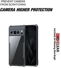 S Hardline Shock Proof Clear Protective Ipaky Back Cover for Google Pixel 8 Pro Boom TPU With Camera Protection-thumb3